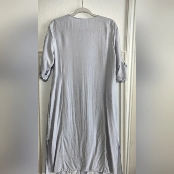 J. Jill Women's Lilac Embroidered Tunic Top S - Picture 2 of 9